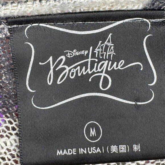 Disney Boutique Women's Top Mickey Mouse Long-sleeve Red White &Black - Picture 2 of 3